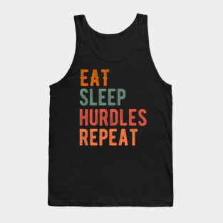 Eat Sleep Hurdles Repeat Tank Top